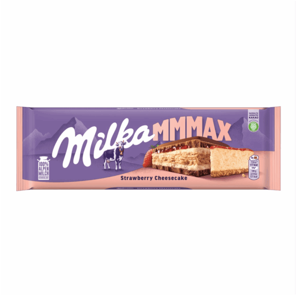 Milka MMMAX Strawberry Cheesecake