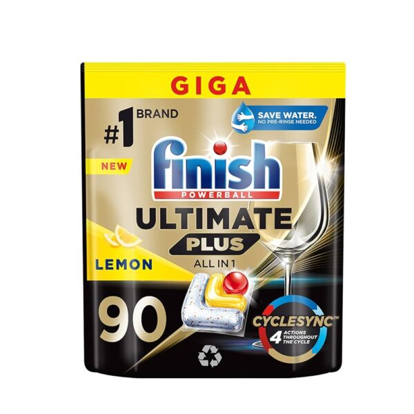 Finish – Powerball Ultimate Lemon 90 Tabs