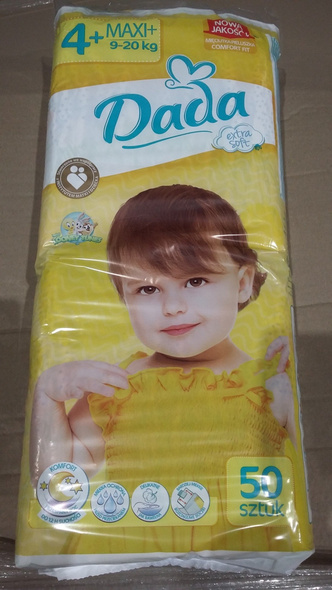 Dada 4+ Soft 9-20 kg 50 pcs
