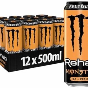 Monster Rehab Peach 500ml