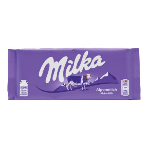Milka Alpenmilch Chocolate Bar 90g