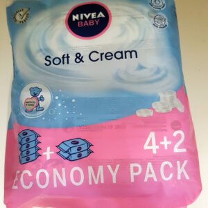 Nivea Chusteczki Baby Soft&Cream 6×63
