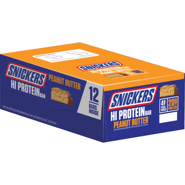 SNICKERS Hi Protein Original Bars, 24.12 oz (12-Count Box)