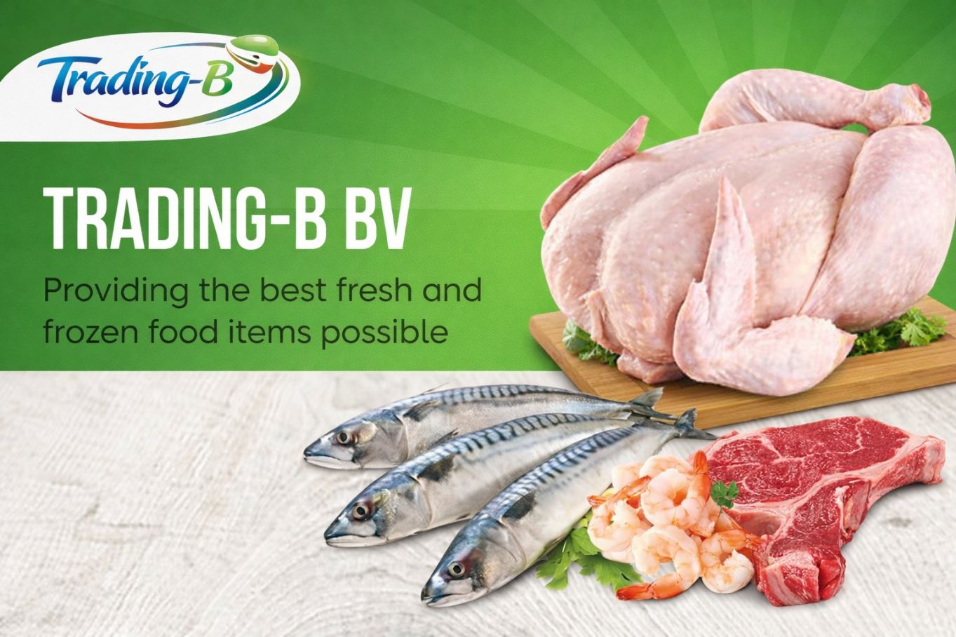 Frozen food and meat wholesale